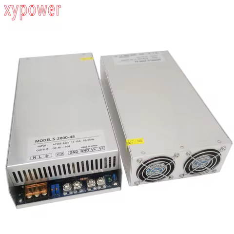 DB DC 48V 41A 2000W Power Supply For motor 40A 30A Transformer Motor Usage 12V 30V 36V 24V 60V 72V 9