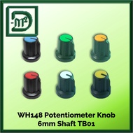 (10pcs) WH148 Potentiometer Knob for 6mm Shaft TB01 for Amplifier Different Colors