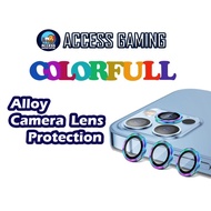 Colorfull Alloy Camera Lens Protector camera protection mobile lens iphone 11 12 13 14 pro pro max