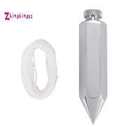 Hexagon Steel Plumb Bob General Level Plumb Bob with 4.5 M Messenger Straight Level Setter for Surve