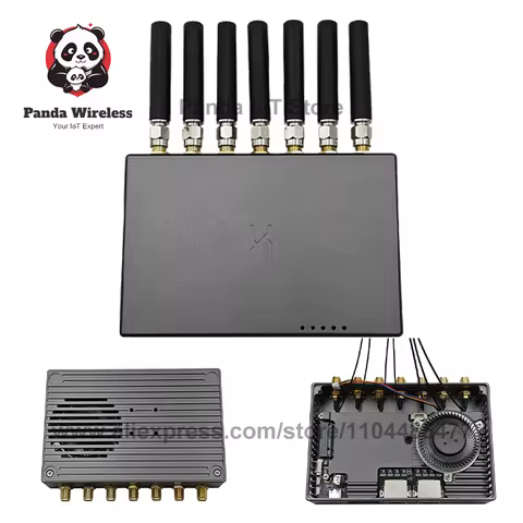 Ready Stock! H5000M 5G CPE Router WIFI7 Development Board Enclosure Ethernet MT7987+MT7991 for RM500
