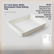 Non-Stick Baking Tray 28x28 Square Cake Roll Towel Oven Home Use Baking Tools Snowflake Pastry Pan H