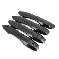 For TOYOTA COROLLA CROSS carbon fiber pattern car door handle cover bowl coverCOROLLA CROSS exterior