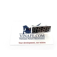 LED Module displays voltage, temperature and time DS3231SN