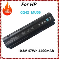 CQ42 Laptop Battery 6 Cells 47Wh 4400mAh 10.8V for HP MU06  CQ43 CQ32 G42 G32 CQ62 CQ72