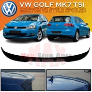VOLKSWAGEN GOLF MK7 TSI MAXTON V2 STYLE REAR TRUNK SPOILER DUCKTAIL VW GOLF 7 GOLF 7 TSI MAX V2 SPOI