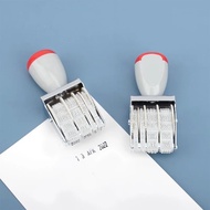 1pc date stamp roller type adjustable digital,the stamp for daily office study portable, clear impri