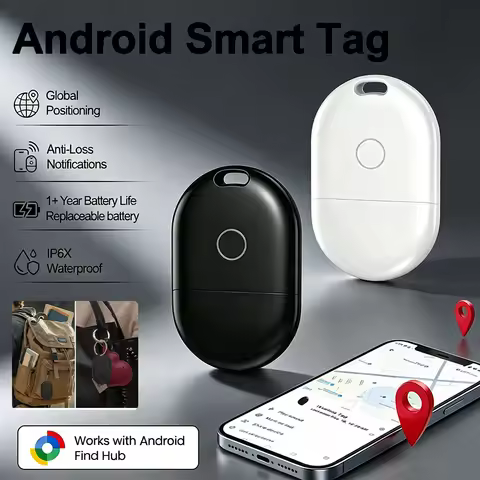 Smart Tracker Tag for Android（Android Only ）Smart Tag Item Finder Ultra-Long Battery Works with Goog
