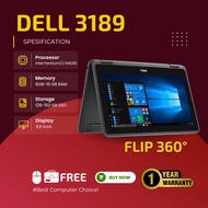 Laptop Dell 3189 N4200 2in1 Touchscreen Ram 8GB SSD 128GB/256GB/512GB