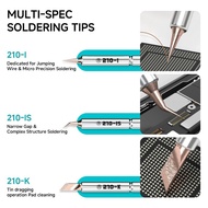 RF4 210T-A/210T-B/210T-C/210T-D Replacement Solder Tips High Heat Conduction Jumper Soldering Tip fo
