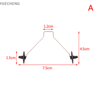 YUECHENG 1ชุดโฟมมือโยนเครื่องร่อน Landing Gear Kit พร้อมอุปกรณ์เครื่องบินล้อ