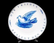  德國麥森Meissen 鳥類大型盤飾一級典藏品