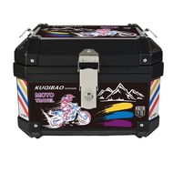 ODM 35L hard plastic motorcycle top case  top case motorcycle tail box for motorcycle