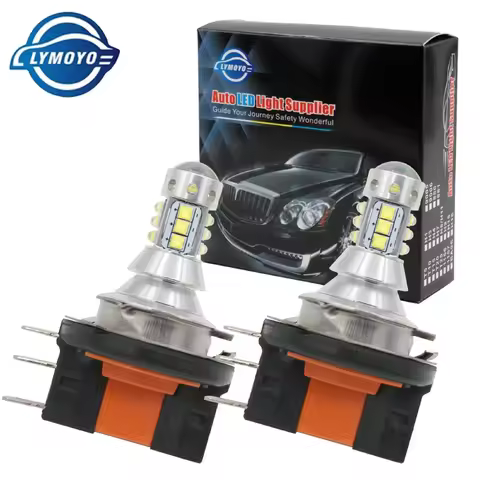 2pcs Car White light H15 led canubs Fog Light 80w H1 H7 Led Fog light Daytime Running Light Headligh