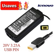 LENOVO IBM 20V 3.25A 65W USB PIN Laptop Notebook OEM Power Adapter Charger *Ready Stock*