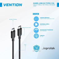 Vention Type C Fast Charging USB-C PD Charger 60W Data Cable
