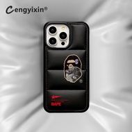Trend down jacket phone cases for iphone 16 15 Pro Max 14 Pro Max 14 plus 13 Pro Max i13 13pro 11 Pr