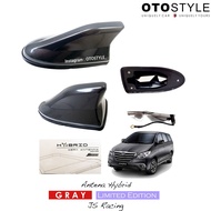 J'S RACING HYBRID Short Antenna ( radio antenna) Premium car shark fin antenna/