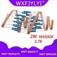 20pcs 2.7 ohm 2W 2.7R 2R7 Metal film resistor