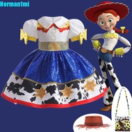 RIDGE Jessie Cosplay Costume, Sequins A-line Jessie Cosplay Dress Suit, Fashion Anime Figure Fluffy 