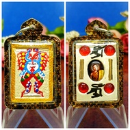Great Power Amulet-Butterfly/Salika Holy Amulet_Master Kruba Krissana Small Mold(Phim Lek) Butterfly