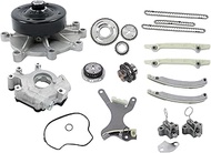 WFLNHB Timing Chain Oil Pump Water Pump Kit Replacement for Durango 4.7L 285CID V8 SOHC 2002 Replace