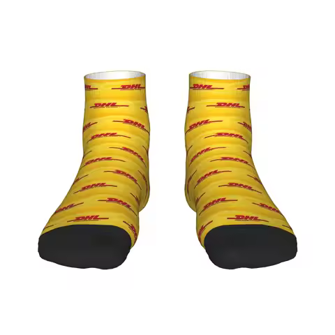 Global Express DHL 1 Socks Harajuku Super Soft Stockings All Season Socks Accessories for Man's Woma