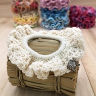 髮圈 - 彩色髮帶和鬆緊帶 - 鉤針編織髮飾