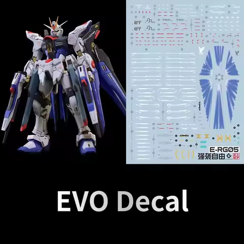 EVO Decal RG-14 for RG14 1/144 STRIKE FREEDOM Assembly Model Fluorescent Water Stickers for Model Ho