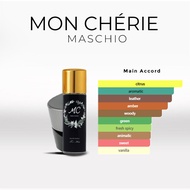 MON CHERIE PERFUME PREMIUM QUALITY MUSCULINE FOR HIM CODE = EA.BLCK11