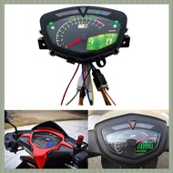 (QJWR) Digital Meter for Lc135 V1 Jupiter MX Copy Motorcycle Speedometer LCD RPM Tachometer Meter