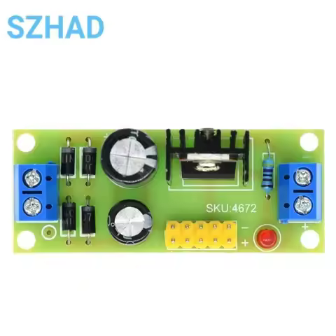 L7805 LM7805 Step Down Converter Board 7.5V-20V To 5V 1.2A Regulator Buck Power Supply Module For Ar