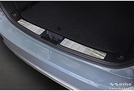 Avisa Stainless Steel Inner Rear Bumper Protector Compatible with Mitsubishi Outlander IV Facelift 2