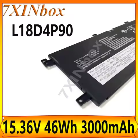 7XINbox L18D4P90 L18M4P90 15.36V 46Wh 3000mAh Laptop Battery for Lenovo Thinkpad L13 Yoga 2nd Gen 2 