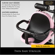 Lightweight Twin Baby Stroller Foldable Twin Baby Stroller