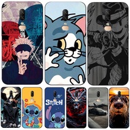 Case For oneplus 6 Case Phone Cover Protective Soft Silicone Black Tpu Cute Minnie funny Tom Cat