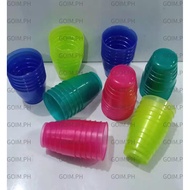 Candy Color Plastic Cup 1DOSEN/12PCS