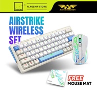 Armaggeddon GMK 100 Tri-Mode Mechanical Keyboard 60% Wireless Gaming Keyboard Mouse Set