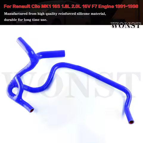 Silicone Radiator Coolant Hose Kit For Renault Clio MK1 16S 1.8L 2.0L 16V F7 Engine 1991-1998