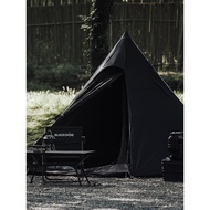 Blackdog Blackdog Outdoor Blackened Camping Pyramid Tent Portable Camping Rainproof Indian Pyramid T