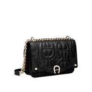 Korea Direct Mail aigner Messenger Bag Ladies Cowhide Material Trendy Fashion Simple Casual All-Matc