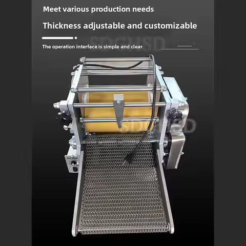 Automatic 220/110V Multi-Functional Corn Burrito Machine Dumpling Wrapper Making Machine Spring Roll