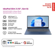 LENOVO IDEAPAD SLIM 3 15AMN8 82XQ00XPMJ 82XQ00XQMJ/R5-7520U/16GB D5-5500/512GB G4/AMD/15.6" FHD/W11H