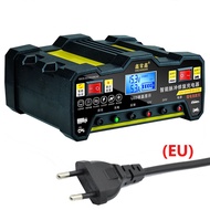 เครื่องชาร์จแบตเตอรี่รถยนต์ 12V 24V เหมาะสำหรับรถยนต์และรถจักรยานยนต์ เครื่องชาร์จแบตเตอรี่อัตโนมัติ