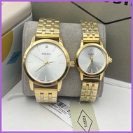 ☂ ❦ ℗ fossil Fashion Watch men womenaccessories style couple Stainless steel watch  f2