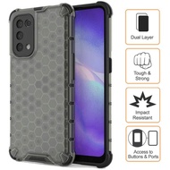 Armor Honeycomb Case Oppo Reno5 4G - Reno 5 5G - Clear Cover Hard Soft