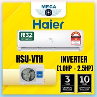 Haier Aircond Inverter R32 1.0HP ~ 2.5HP (HSU-VTH Series)