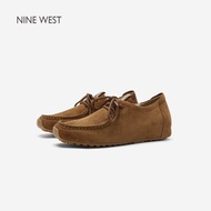 Nine West | รองเท้าหนังหุ้มส้นพร้อมขนเฟอร์