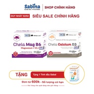 Calcium Chela-Calcium D3 36.6g and Chela MageB6 chelate Albion (Olimp Labs) 19,4g - Health protectio