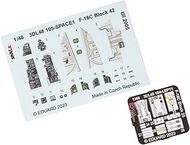 Eduard 1/48 Space General Dynamics F-16C Fighting Falcon Block 42 (Before 2005) Interior 3D Decal Et